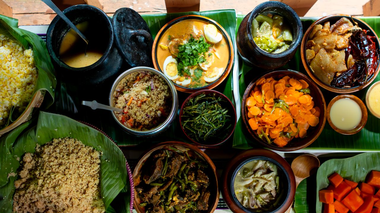 Local Bhutanese cuisines