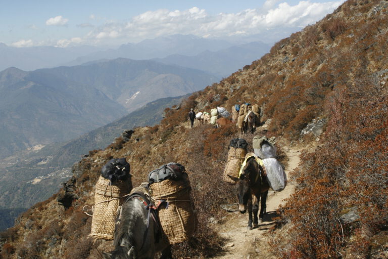 Trekking in Bhutan