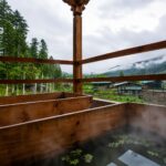 Hot stone bath in Paro